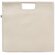 Bolsa ecológica asas de bambú 100% algodón 360 g/m2 Beige detalle 8