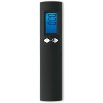 Batería externa con báscula y led negra personalizado Batería externa con báscula y led negra personalizado