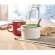 Tazón vintage de cerámica para desayuno con cuchara Piga Bowl Blanco detalle 14
