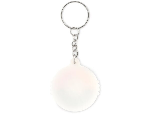 Llavero detector de rayos UV Uv Check Ring Blanco detalle 1