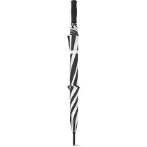 Paraguas de 27" con mango recto negro Paraguas de 27" con mango recto negro