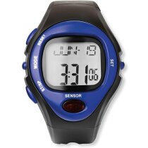 Reloj deportivo con pantalla digital personalizado azul Reloj deportivo con pantalla digital personalizado azul