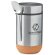 Tarro térmico de acero con cuchara Plateado mate detalle 5