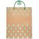 Bolsa regalo personalizada papel craft 250 g/m2 Sparkle Verde detalle 9