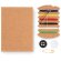 Kit de costura compacto en caja de papel kraft Beige detalle 1