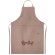 Delantal ajustable de cáñamo Naima Apron personalizado