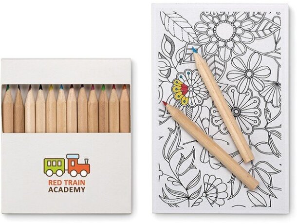 Pack de lápices de colores personalizado