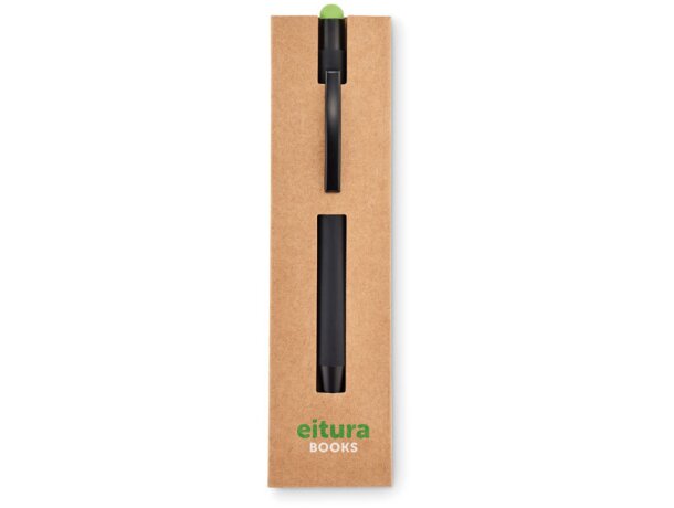 Funda de papel para bolígrafo personalizado