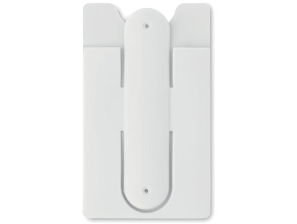 Tarjetero silicona Arc Blanco detalle 1
