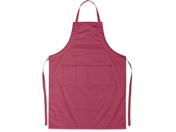delantal de cocina con cordón ajustable burdeos personalizado delantal de cocina con cordón ajustable burdeos personalizado