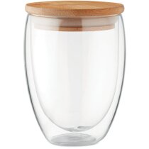 Vaso cristal doble capa 350 ml Tirana Medium personalizada