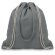 Mochila En Canvas Color Y Asas Gris claro