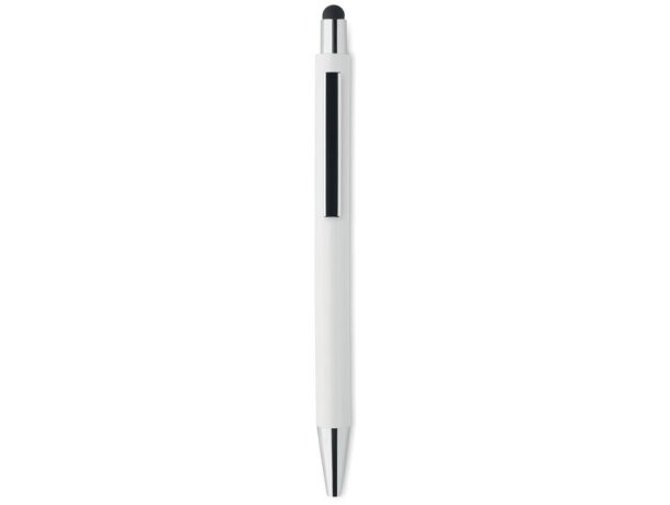 Boligrafo stylus antibacterial Blanquito Clean con logo