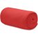 Manta polar RPET 130gr/m² Bogda Rojo detalle 8