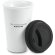 Vaso de plástico con tapa de doble pared con logo