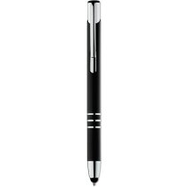 Bolígrafo estiloso con stylus personalizado negro Bolígrafo estiloso con stylus personalizado negro