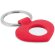 Llavero De Silicona Con Token Rojo detalle 3
