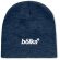 Gorros invierno unisex en suave poliéster elástico rPET Azul detalle 6