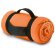 Manta polar de colores naranja merchandising