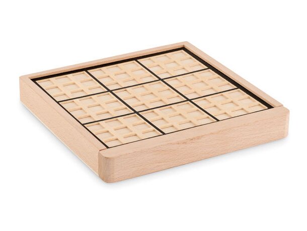 Juego de mesa sudoku de madera Sudoku Madera detalle 1
