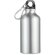 Botella de aluminio con tapón antifugas Mid Moss 400 ml Plateado mate