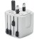 Adaptador de viaje universal seguro de abs Muv Micro Blanco detalle 3