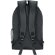Mochilas infantiles personalizables rPET 600D Siena Negro detalle 3