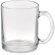 Taza cristal publicitaria brillante 300ml sublimación profesional