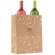 Bolsa regalo personalizada papel craft 250 g/m2 Sparkle Dorado detalle 16