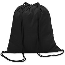 Mochila saco algodón 100gr merchandising negra Mochila saco algodón 100gr merchandising negra