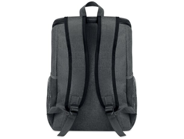 Mochila nevera en RPET 600D Montecool Negro detalle 1