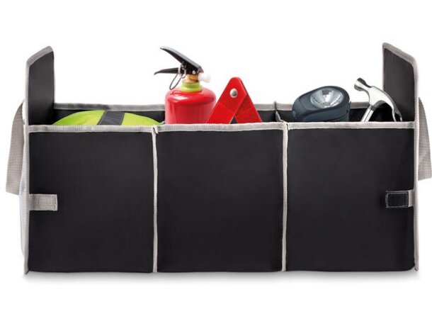 Organizador Coche Plegable Negro detalle 2