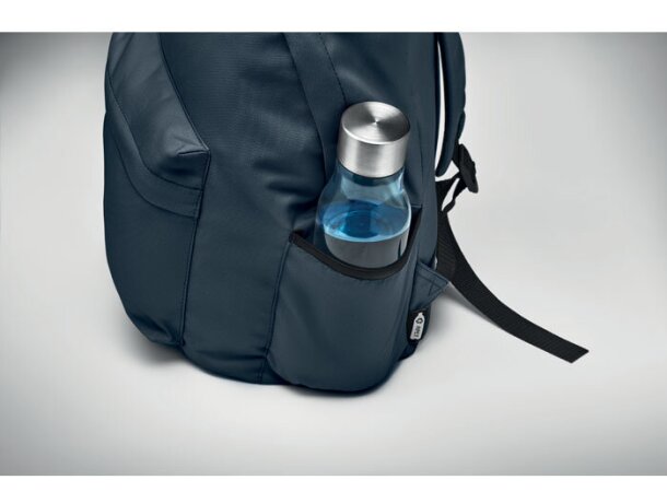 Mochila infantil rPET 600D Bapal+ Azul detalle 5