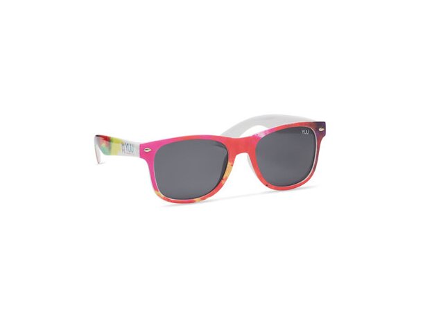 Gafas de sol completamente personalizadas rojo