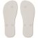 Chanclas de playa de una sola capa blanco