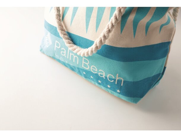 Bolsa de playa de canvas personalizada