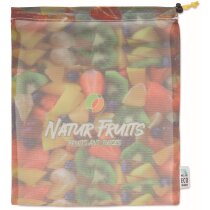 Bolsa de red de rpet para alimentos multicolour Bolsa de red de rpet para alimentos multicolour