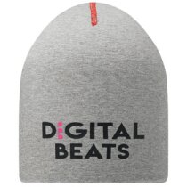 Gorro algodón elastán con puntadas contrastantes