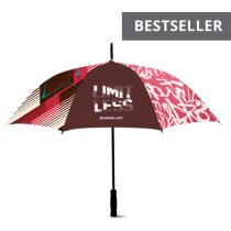 Paraguas Swansea plegable personalizado con mango