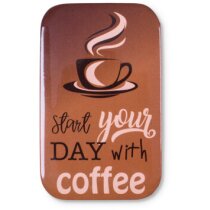 Chapa rectangular Uetze metal acabado mate color