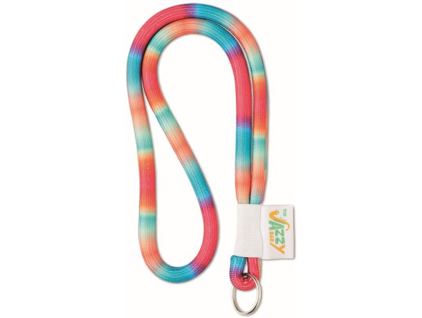 Lanyard tubular a todo color personalizado