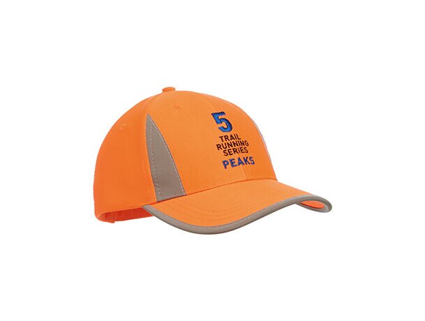 Gorra de seguridad con ribete reflectante