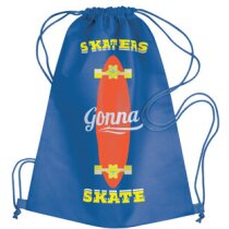 Mochila saco nonwoven con cordón ajustable 33x42