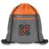 Mochila de cuerdas con bolsillo frontal poliéster 210D