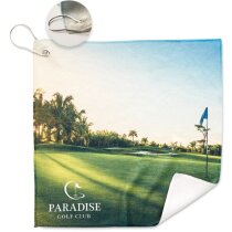 Toalla promocional microfibra Nobeji con gancho