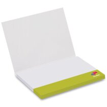 Taco con notas adhesivas de papel estucado con tapa blanda