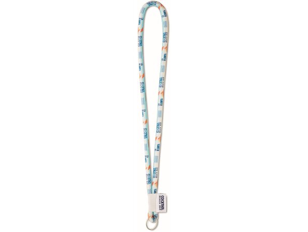 Lanyard tubular a todo color economica