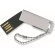 Pendrive ultra fino 4GB ideal para campañas publicitarias plata mate