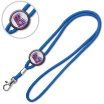 Lanyard cilíndrico con circulo deslizante