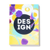 Mini libretas con tapa blanda y hojas blancas cartón